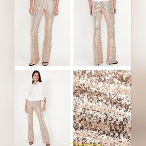 Old Navy Sequin Flare Pants